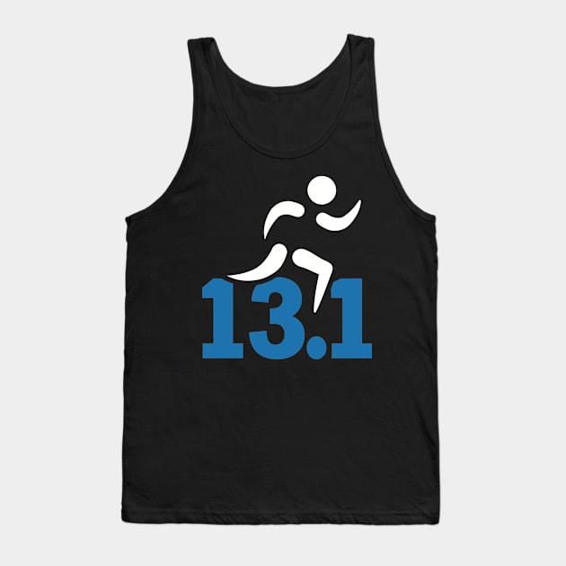 Half marathon Tank Top by Designzz